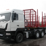 На СП ЗАО «МАЗ-МАН» разработан новый полноприводный сортиментовоз повышенной грузоподъемности